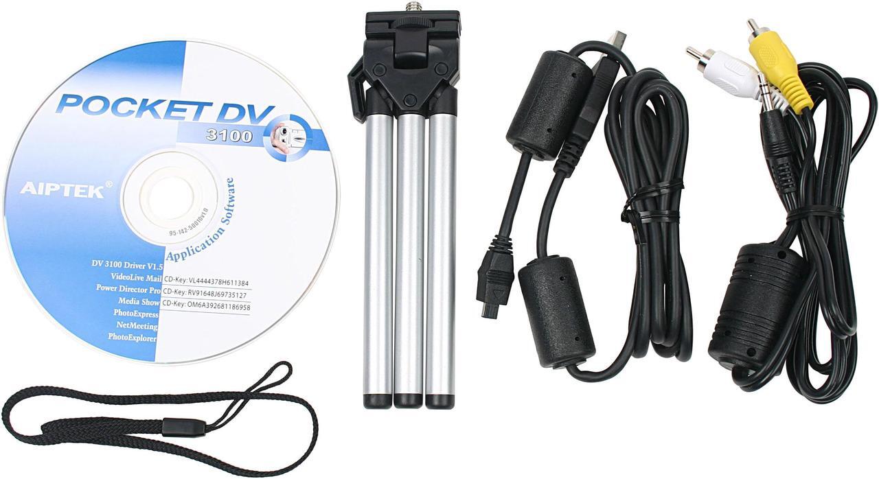 Alt view image 3 of 4 - AIPTEK DV3100 2MP Effective, 3.1MP interpolated 1.5" TFT LCD HDD/Flash Memory Camcorder