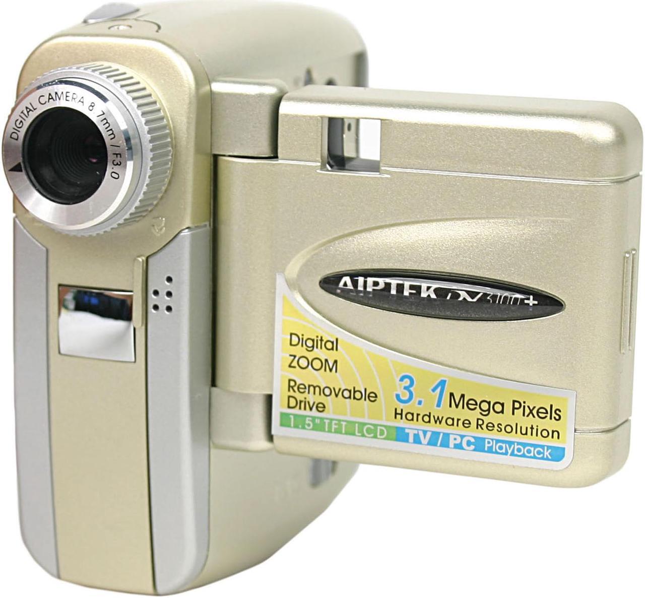Main image of AIPTEK DV3100 2MP Effective, 3.1MP interpolated 1.5" TFT LCD HDD/Flash Memory Camcorder