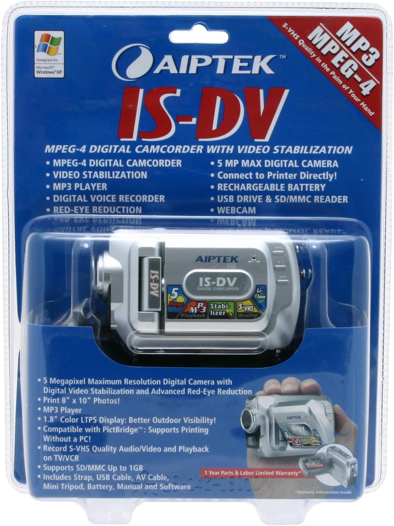 Alt view image 14 of 16 - AIPTEK IS-DV CMOS 1.8" LCD HDD/Flash Memory Camcorder