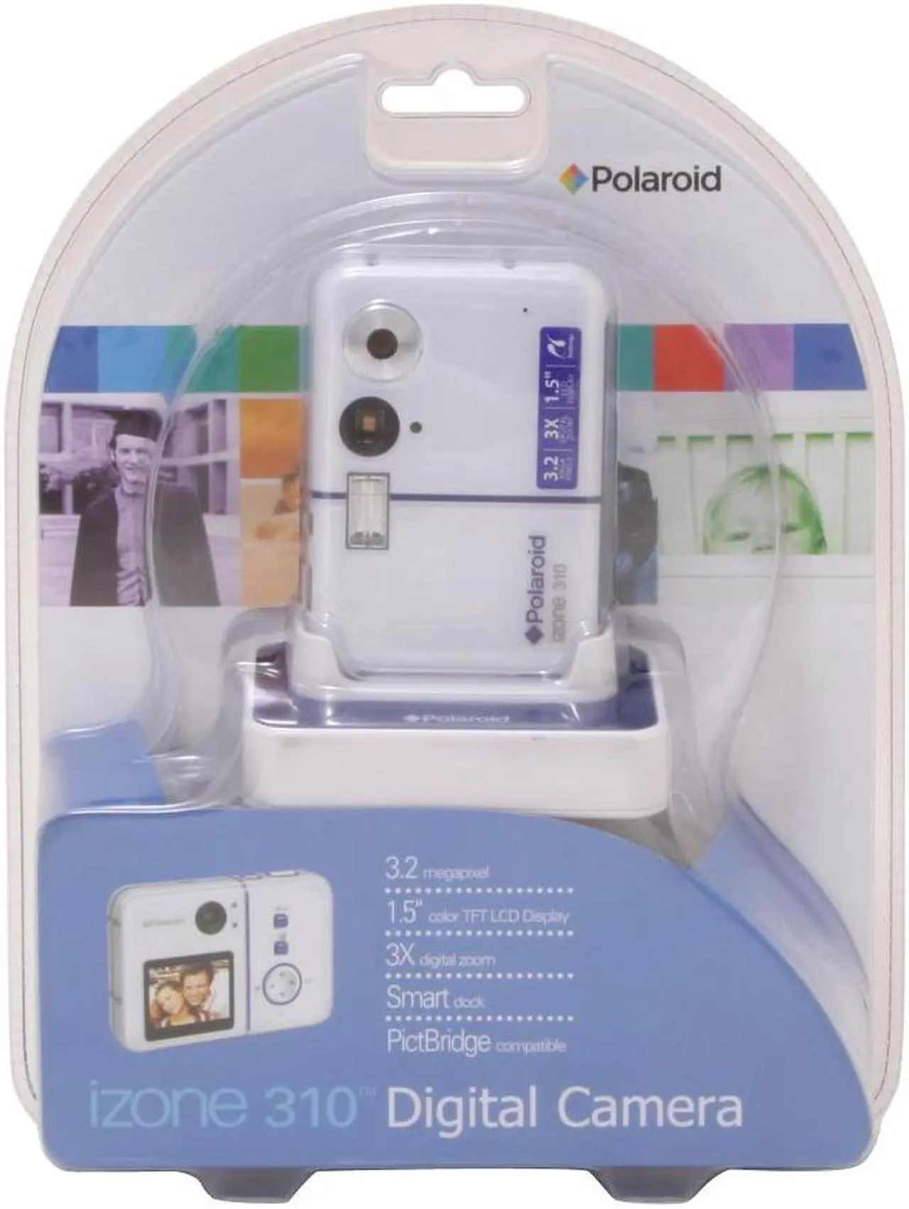 Main image of Polaroid izone 310 White 3.2 MP Digital Camera