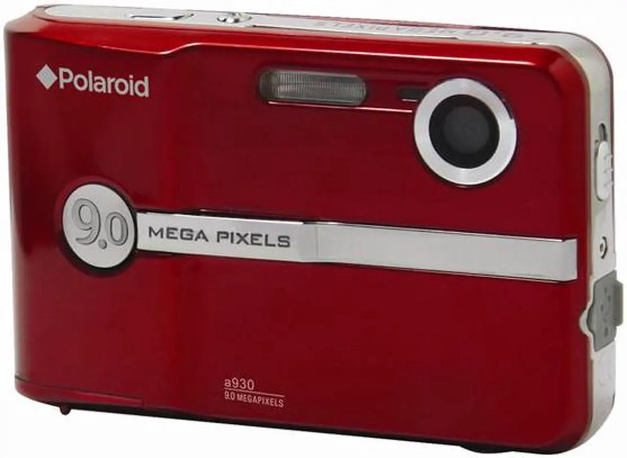 Main image of Polaroid a930 Red 9.0 MP Digital Camera