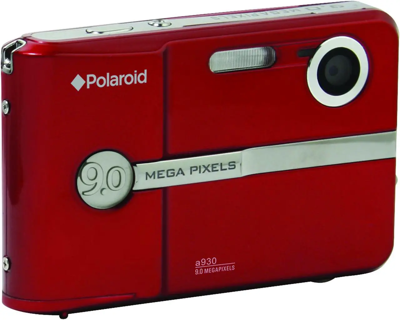 Alt view image 3 of 6 - Polaroid a930 Red 9.0 MP Digital Camera