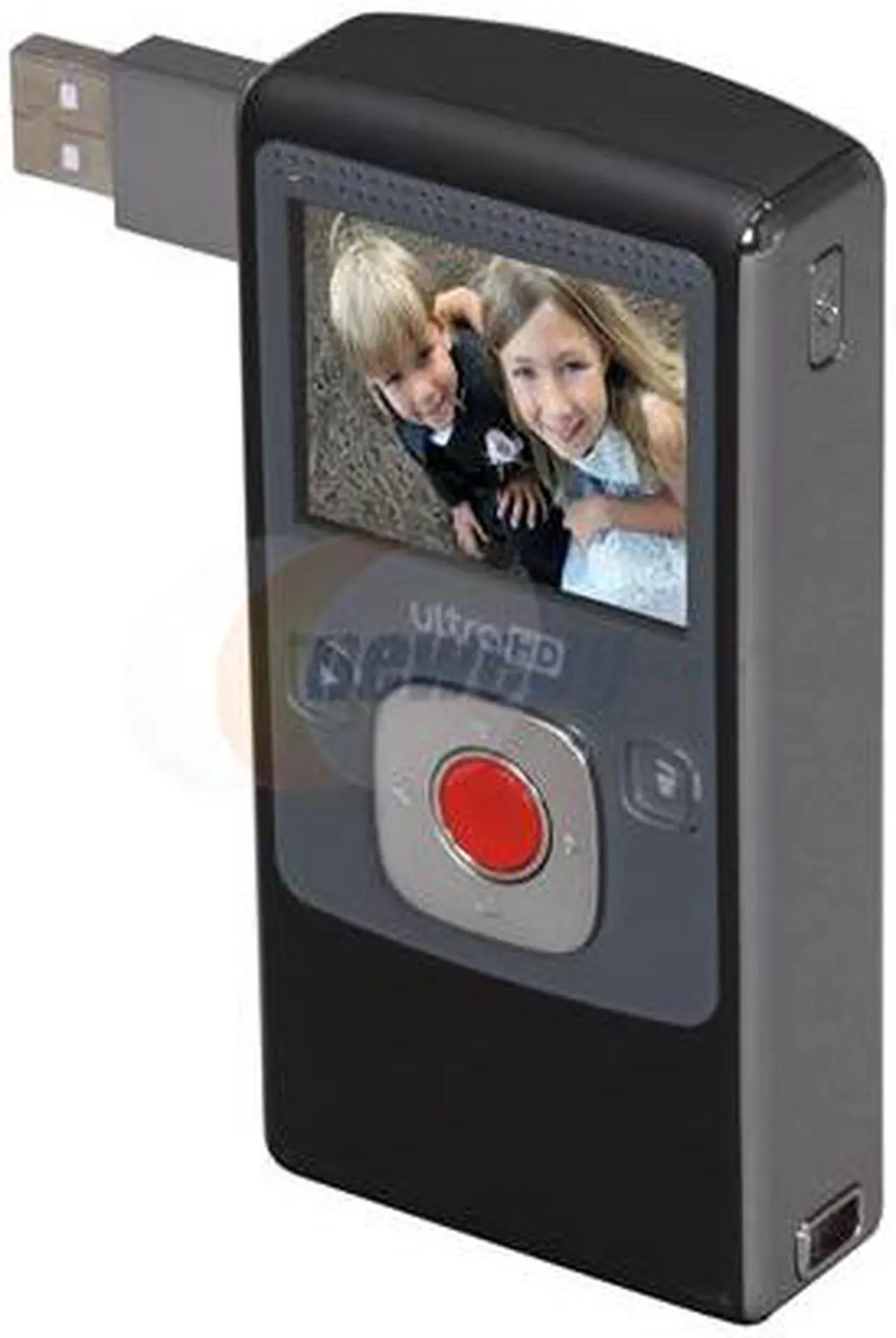 Alt view image 4 of 13 - Flip UltraHD Camcorder - Black & Chrome, 120 Minutes