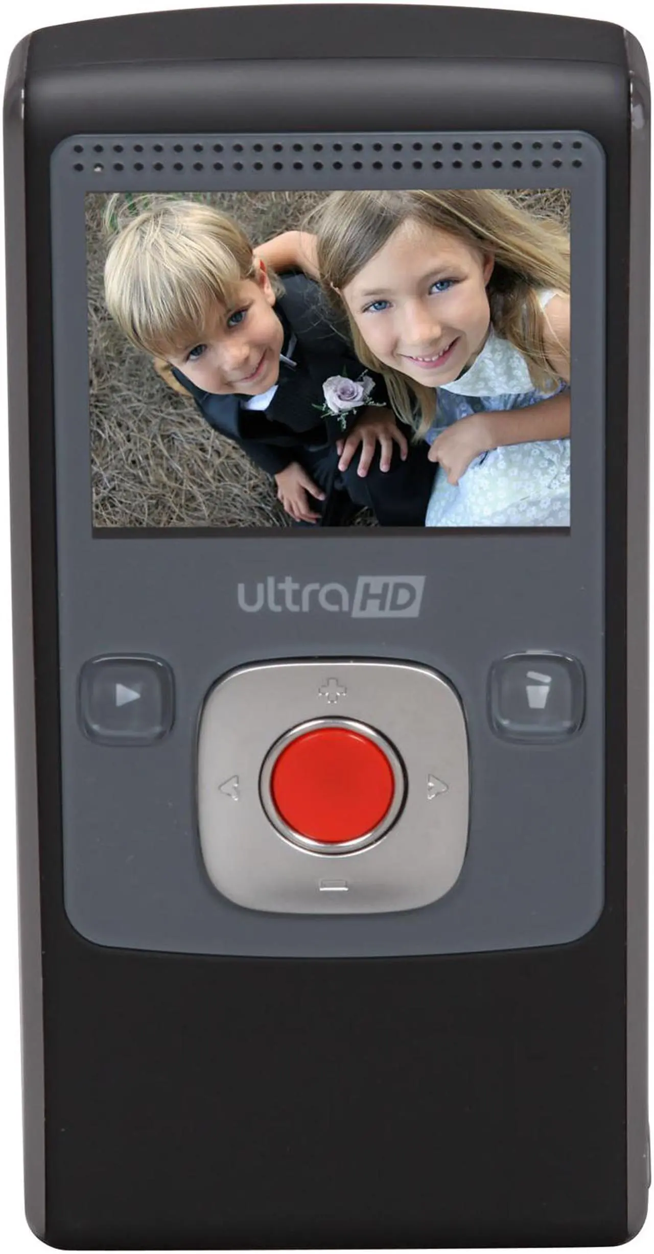 Alt view image 8 of 13 - Flip UltraHD Camcorder - Black & Chrome, 120 Minutes