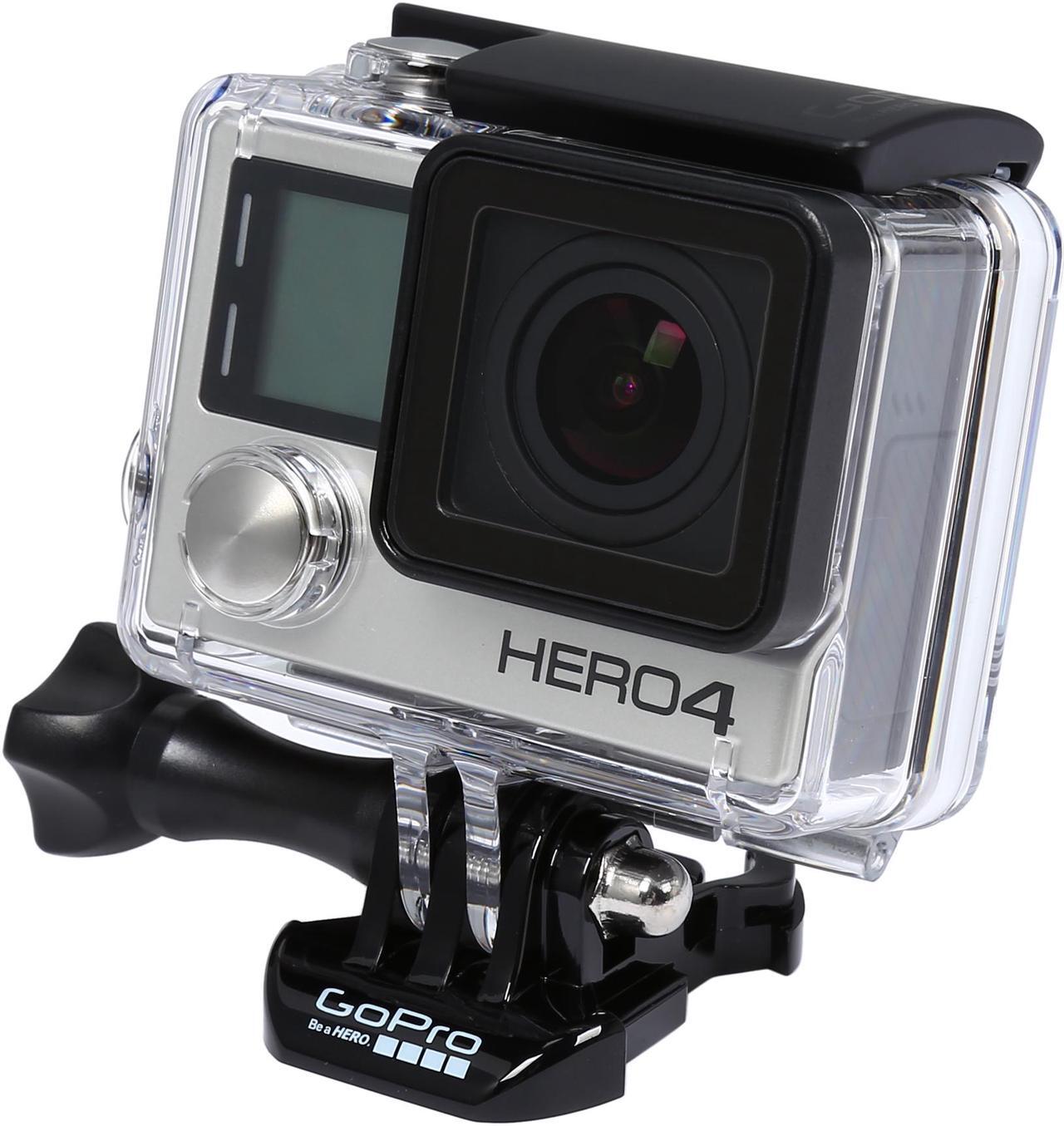 Main image of GoPro HERO4 Black CHDHX-401 Black 12 MP Action Camera - CHDHX-401