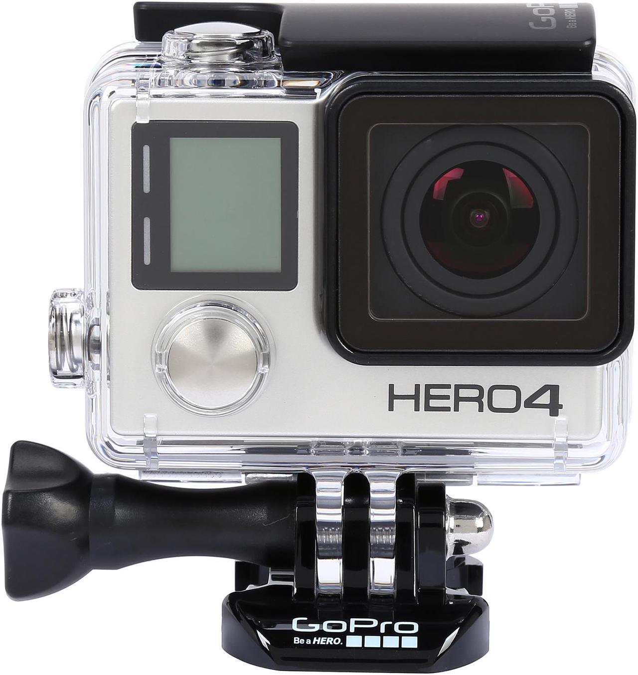 Alt view image 3 of 16 - GoPro HERO4 Black CHDHX-401 Black 12 MP Action Camera - CHDHX-401