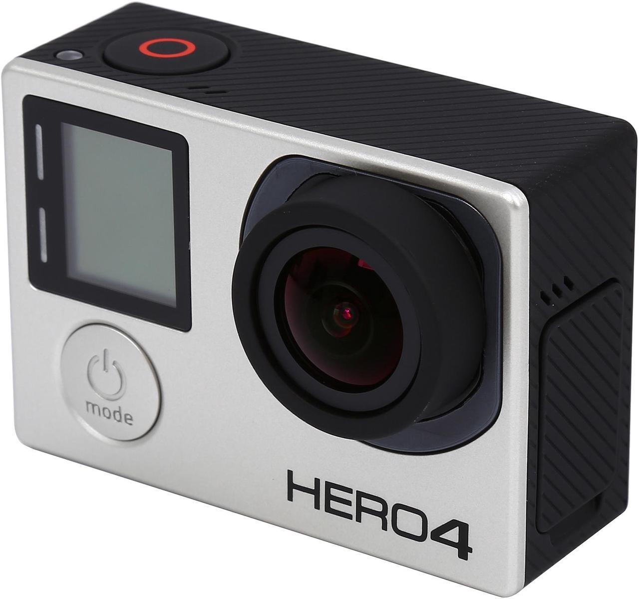Alt view image 8 of 16 - GoPro HERO4 Black CHDHX-401 Black 12 MP Action Camera - CHDHX-401