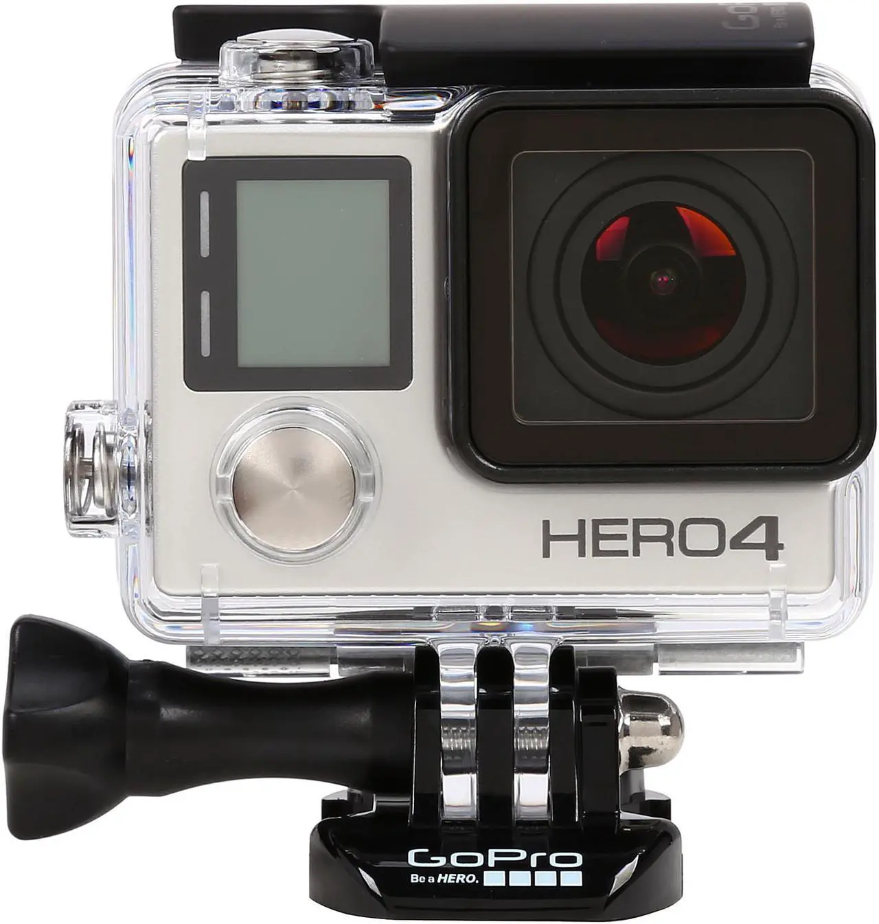 Alt view image 3 of 16 - GoPro HERO4 CHDHY-401 Silver 12 MP Action Camera