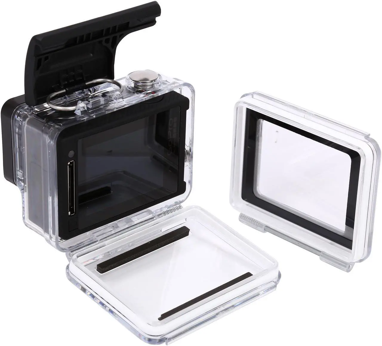 Alt view image 15 of 16 - GoPro HERO4 CHDHY-401 Silver 12 MP Action Camera