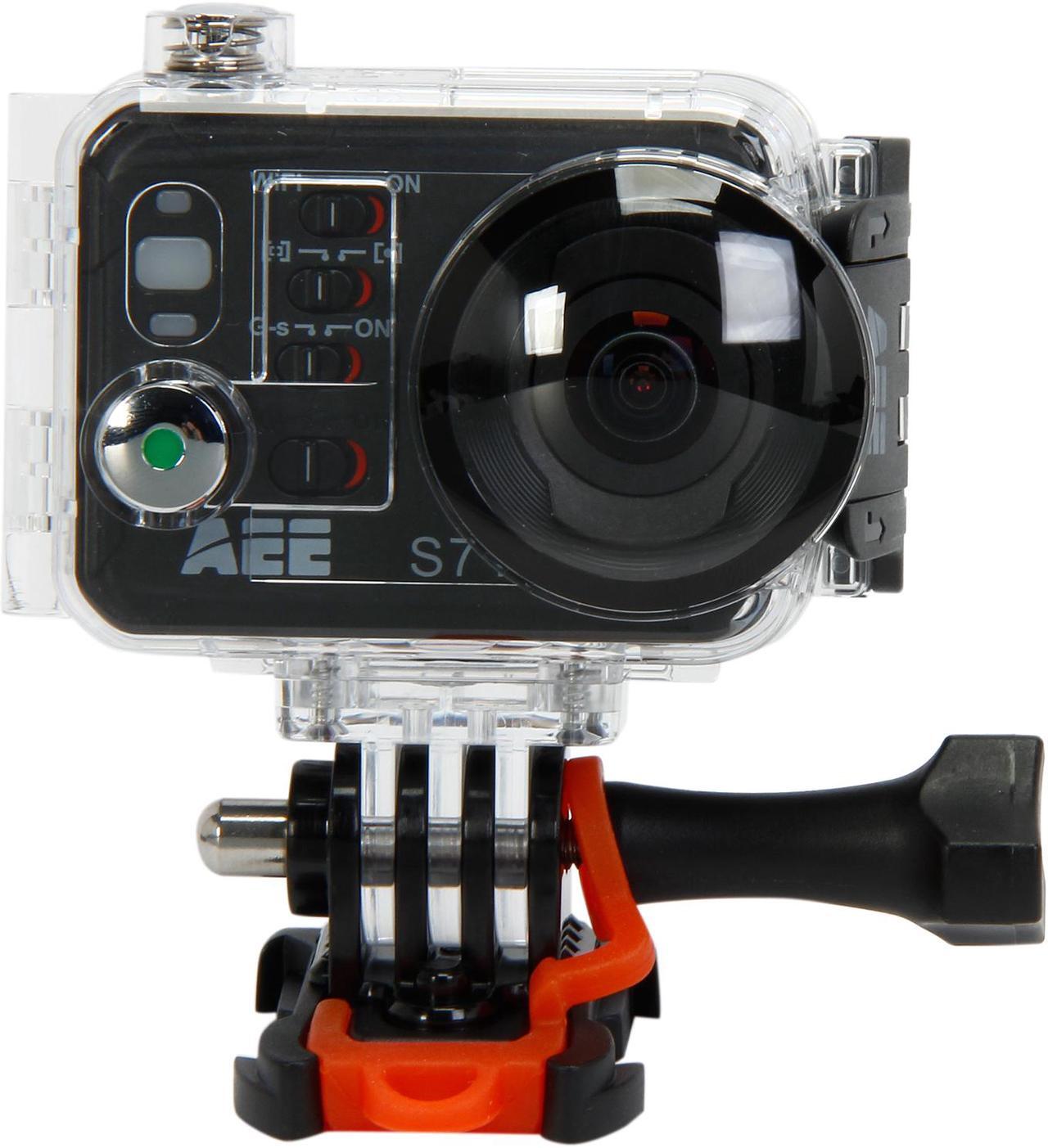 Alt view image 4 of 10 - AEE S71 Black 16MP 2" Action Camera