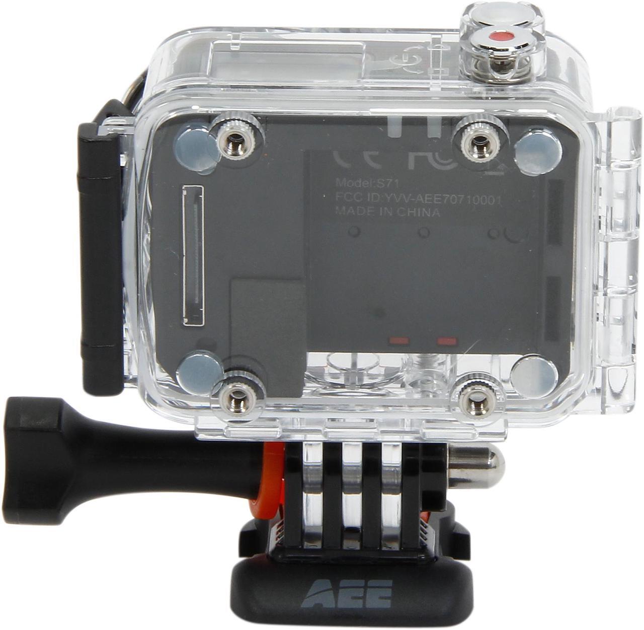 Alt view image 6 of 10 - AEE S71 Black 16MP 2" Action Camera
