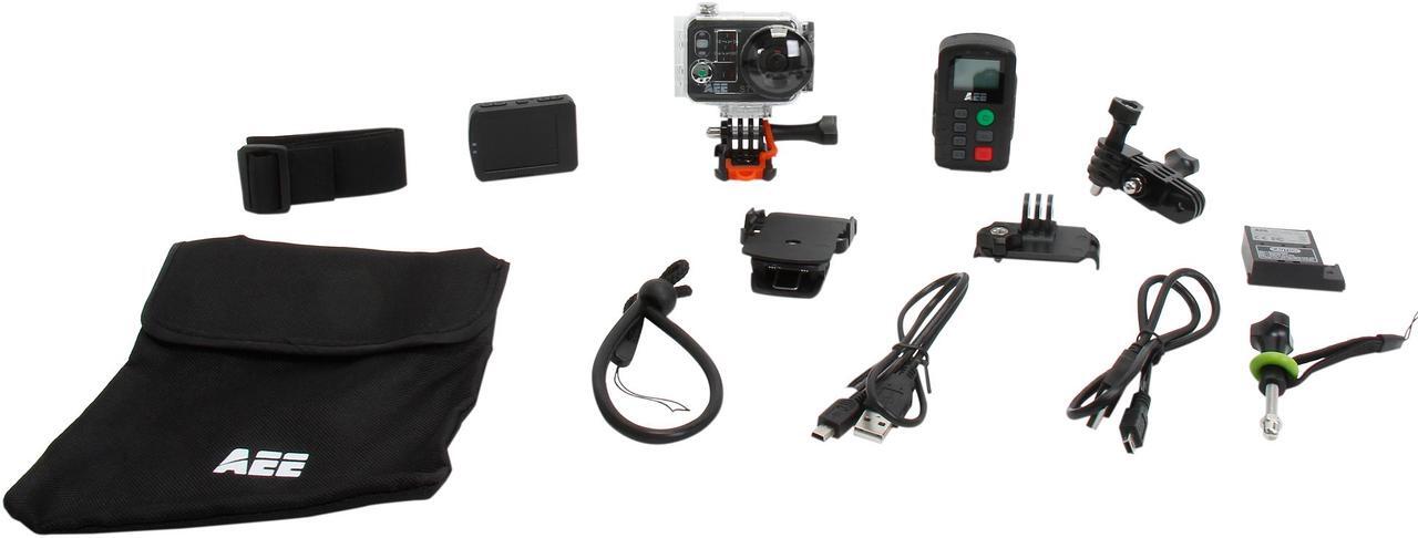 Alt view image 10 of 10 - AEE S71 Black 16MP 2" Action Camera