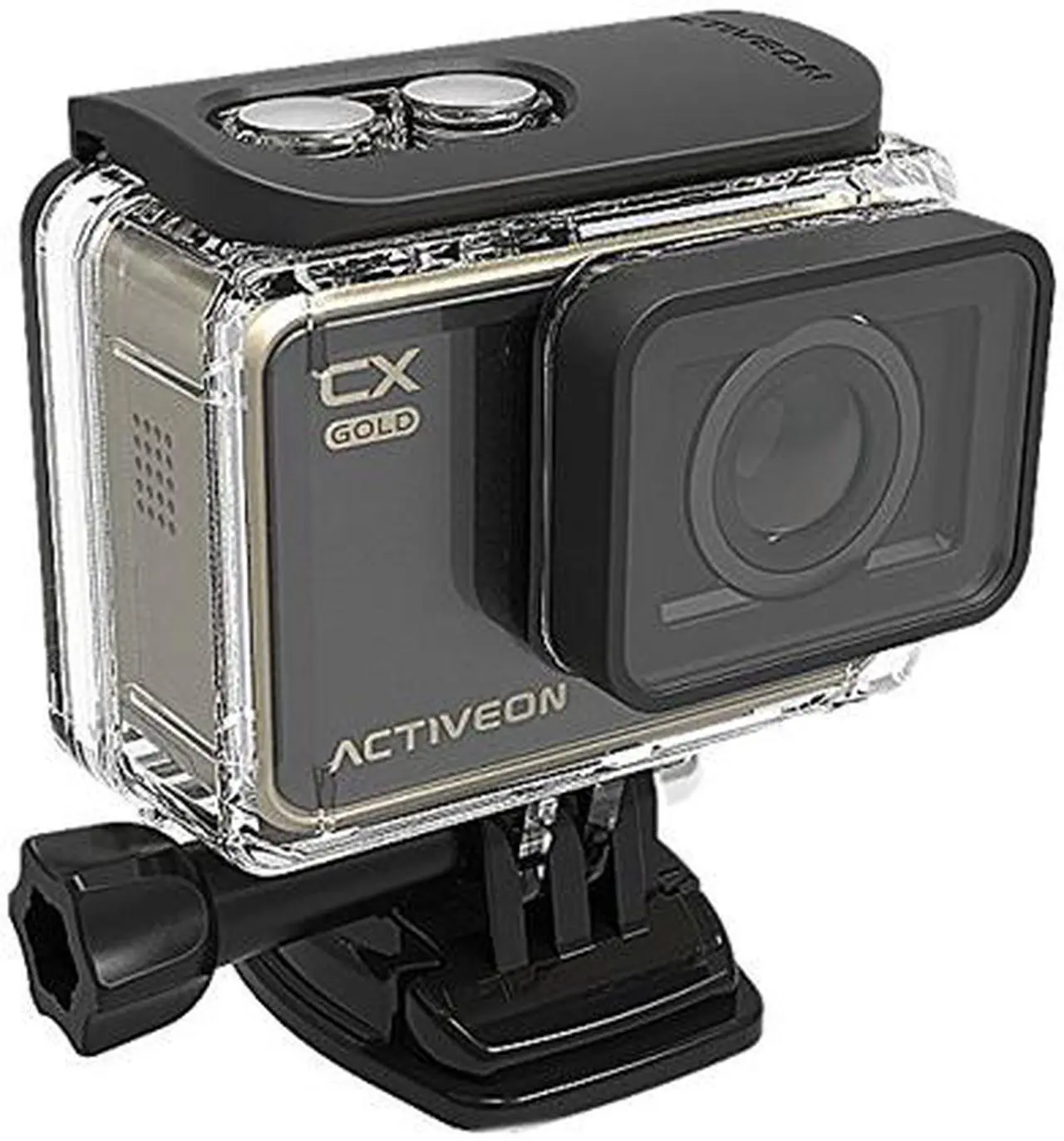 Alt view image 5 of 6 - ACTIVEON CX Gold GCA10W Gold 2.00" Built-in LCD touch screen Action Camera