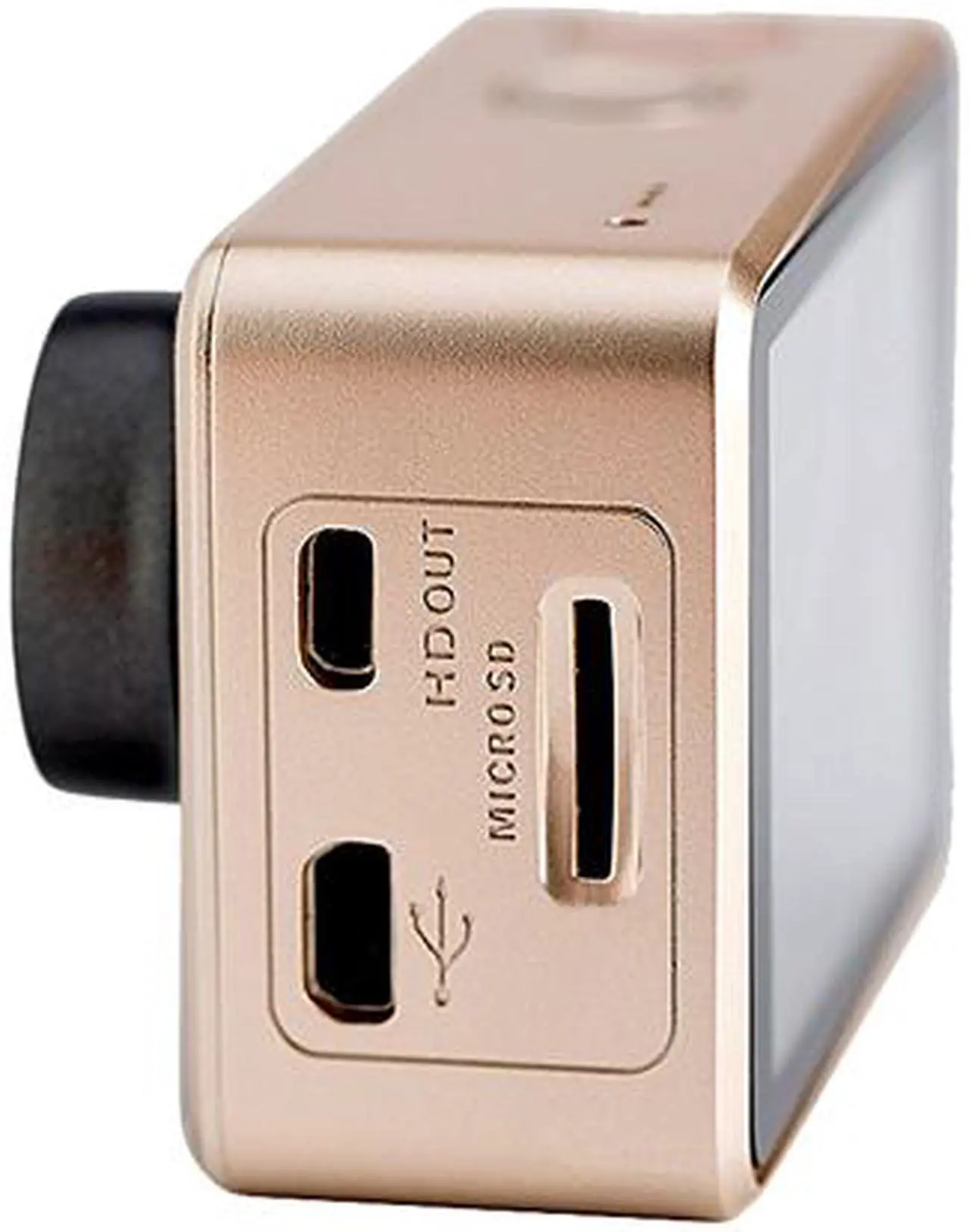 Alt view image 3 of 6 - ACTIVEON CX Gold GCA10W Gold 2.00" Built-in LCD touch screen Action Camera