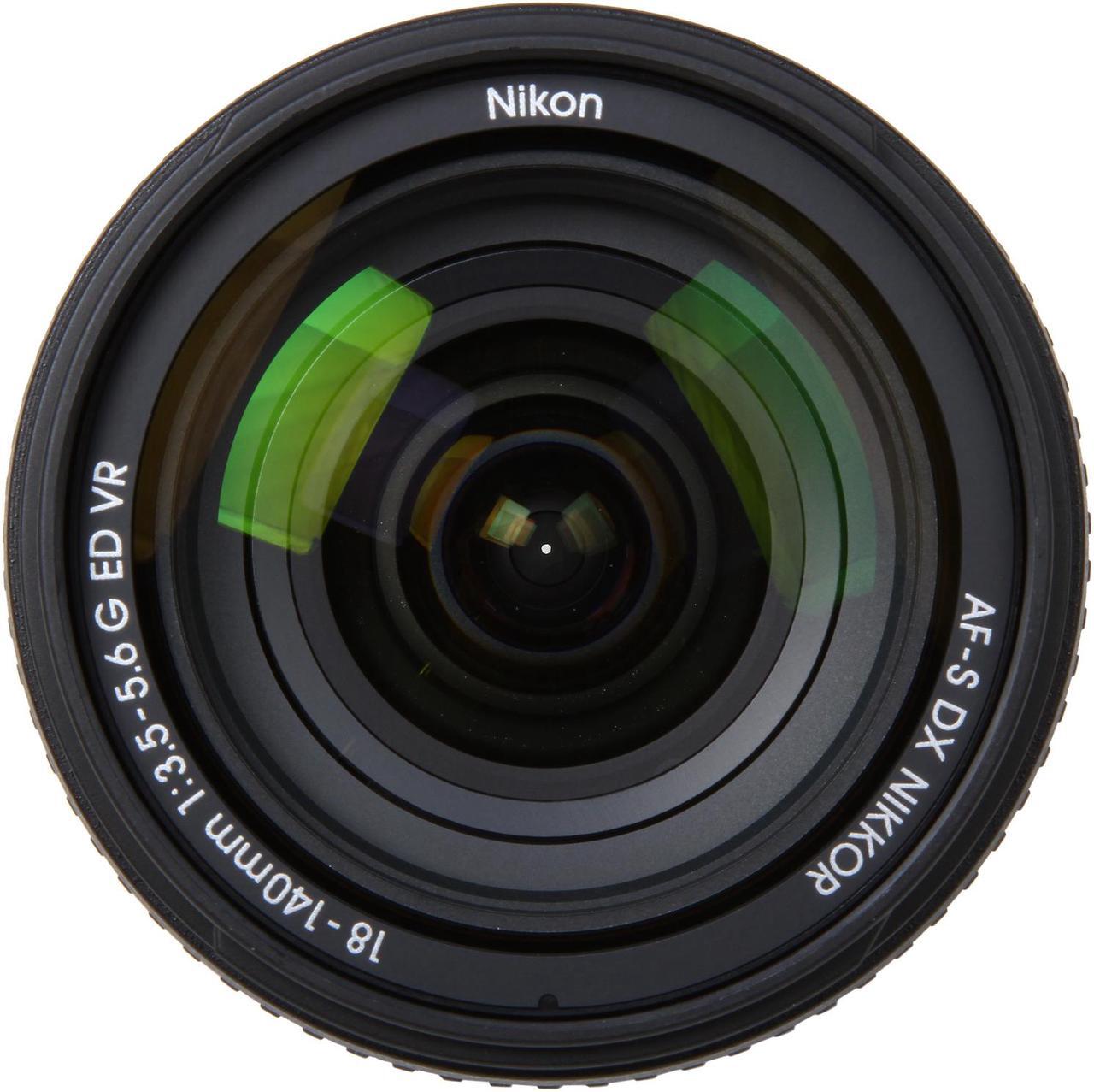 Alt view image 3 of 7 - Nikon 2213 SLR Lenses AF-S DX NIKKOR 18-140mm f/3.5-5.6G ED VR Lens Black