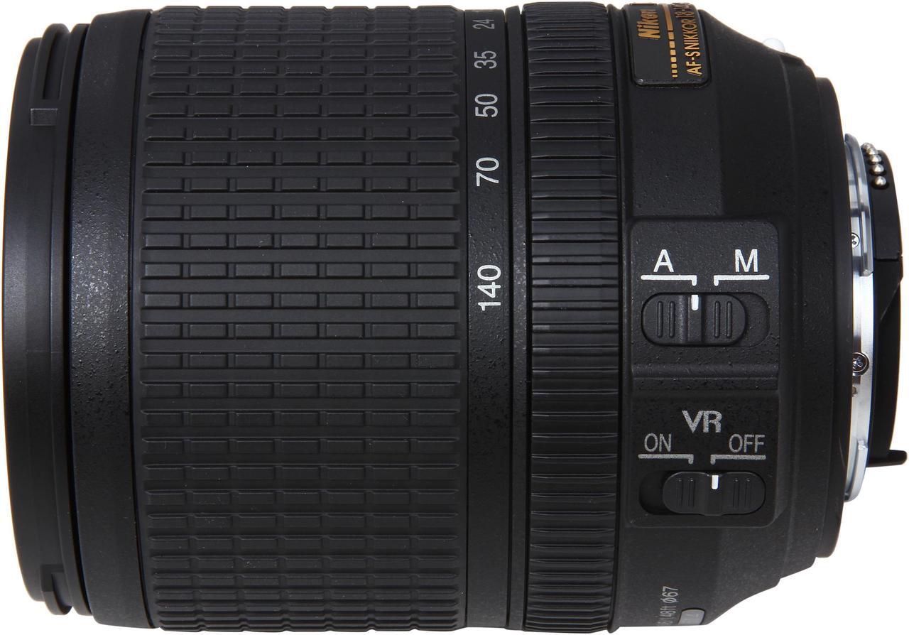 Alt view image 6 of 7 - Nikon 2213 SLR Lenses AF-S DX NIKKOR 18-140mm f/3.5-5.6G ED VR Lens Black