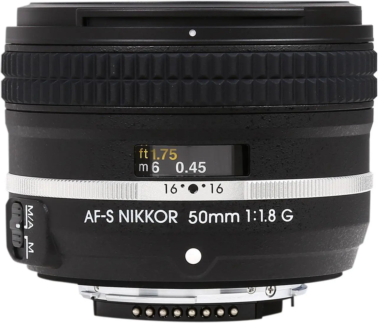 Alt view image 7 of 7 - Nikon 2214 AF-S NIKKOR 50mm f/1.8G Special Edition Lens Black