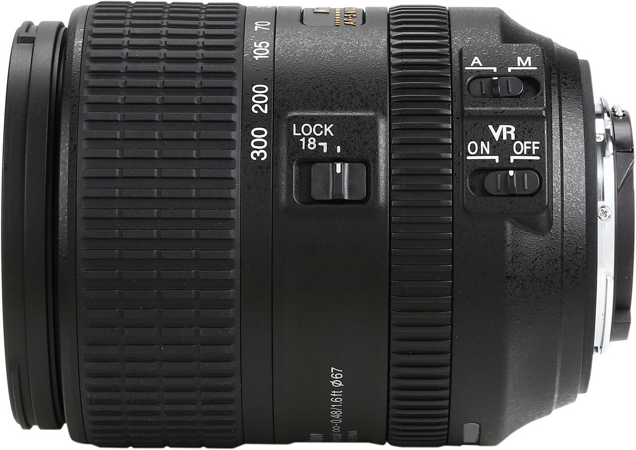 Alt view image 6 of 7 - Nikon 2216 SLR Lenses AF-S DX NIKKOR 18-300mm f/3.5-6.3G ED VR Lens Black