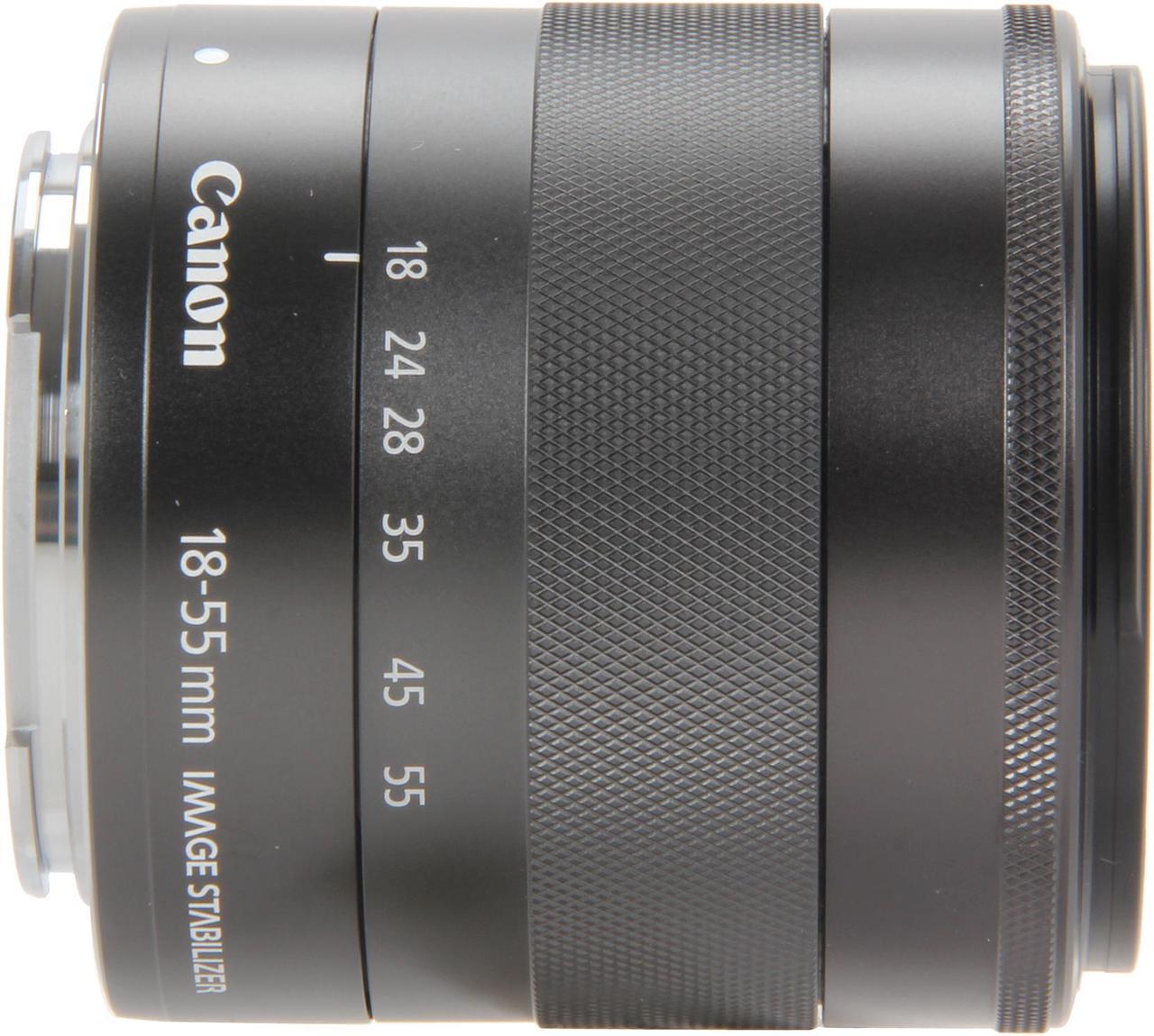 Alt view image 5 of 7 - Canon 5984B002 EF-M 18-55mm f3.5-5.6 IS STM Lens Black
