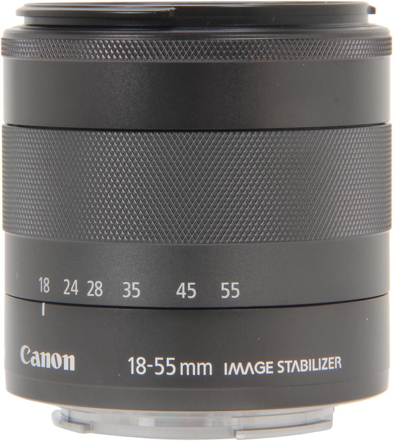 Alt view image 6 of 7 - Canon 5984B002 EF-M 18-55mm f3.5-5.6 IS STM Lens Black