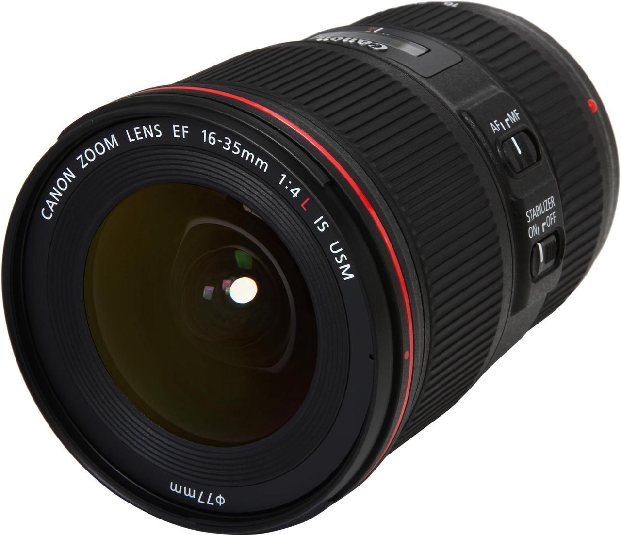 Main image of Canon 9518B002 SLR Lenses EF 16-35mm f/4L IS USM Lens Black