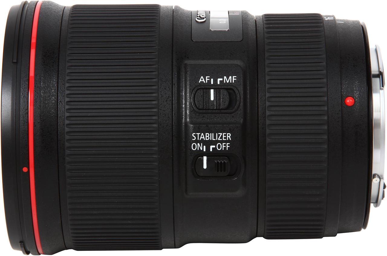 Alt view image 6 of 7 - Canon 9518B002 SLR Lenses EF 16-35mm f/4L IS USM Lens Black