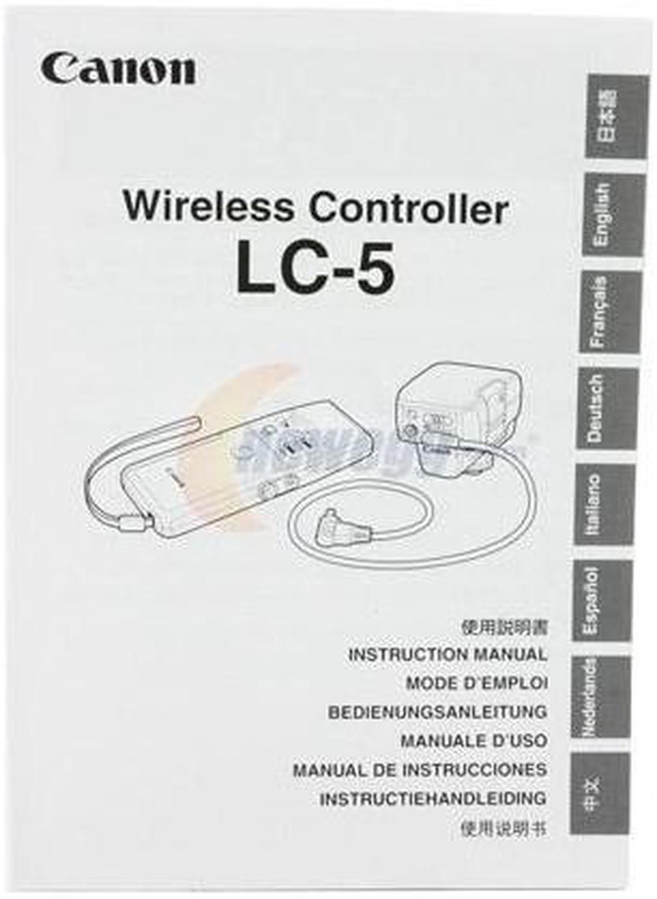 Alt view image 7 of 8 - Canon LC-5 Wireless Controller