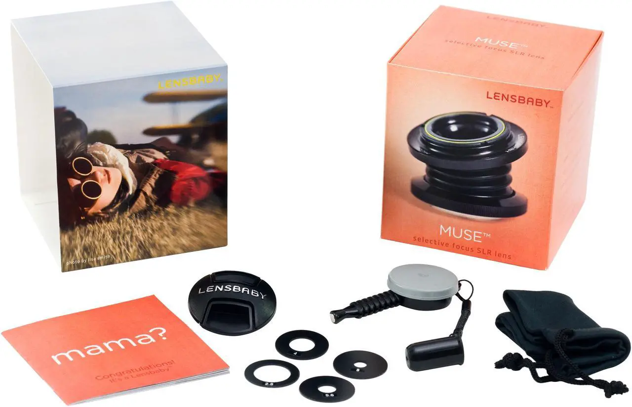 Alt view image 9 of 9 - Lensbaby Muse Double Glass for Canon EF