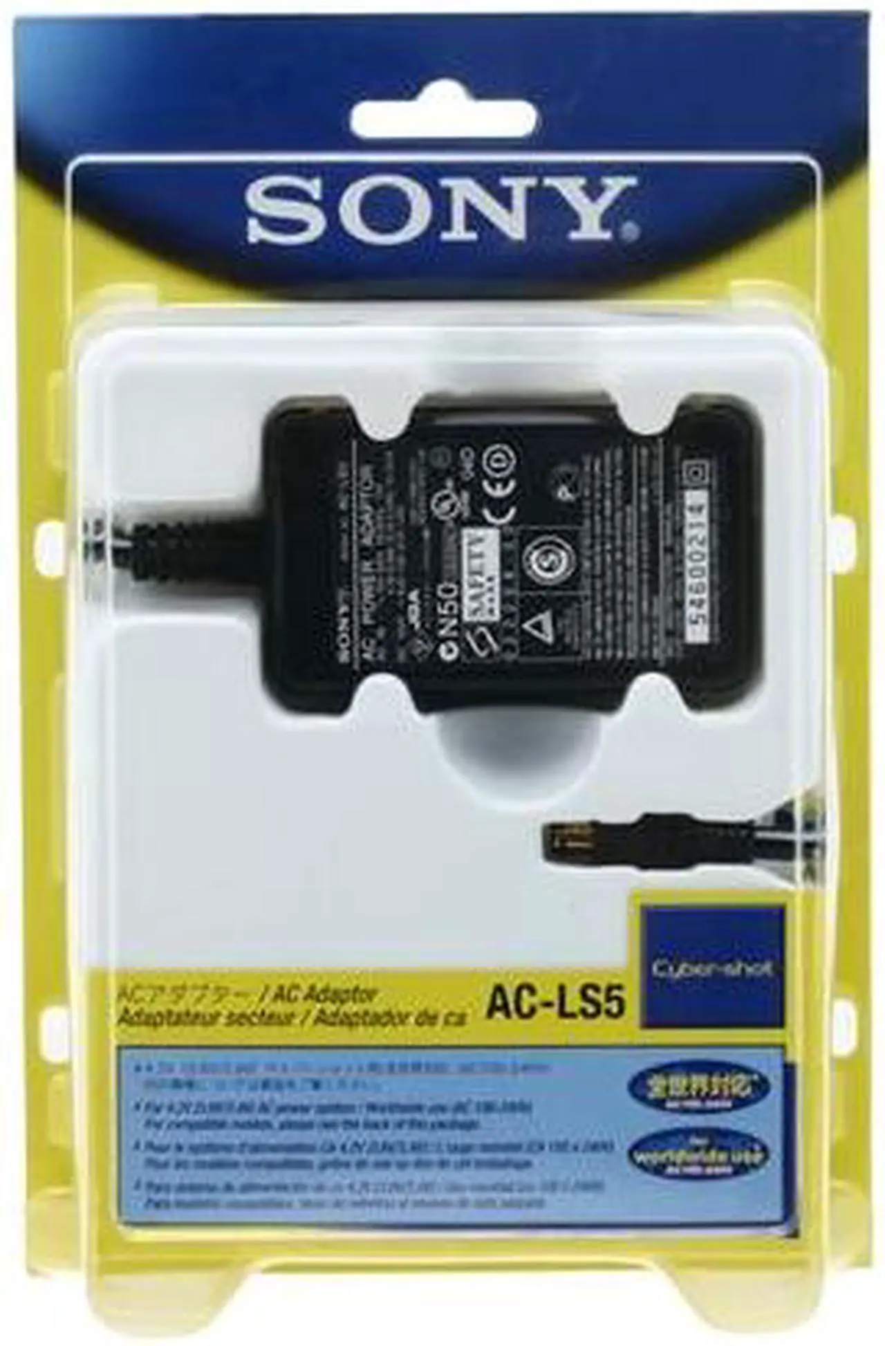 SONY AC-LS5 AC Adapter for Sony Cybershot Digital Cameras - Newegg.com