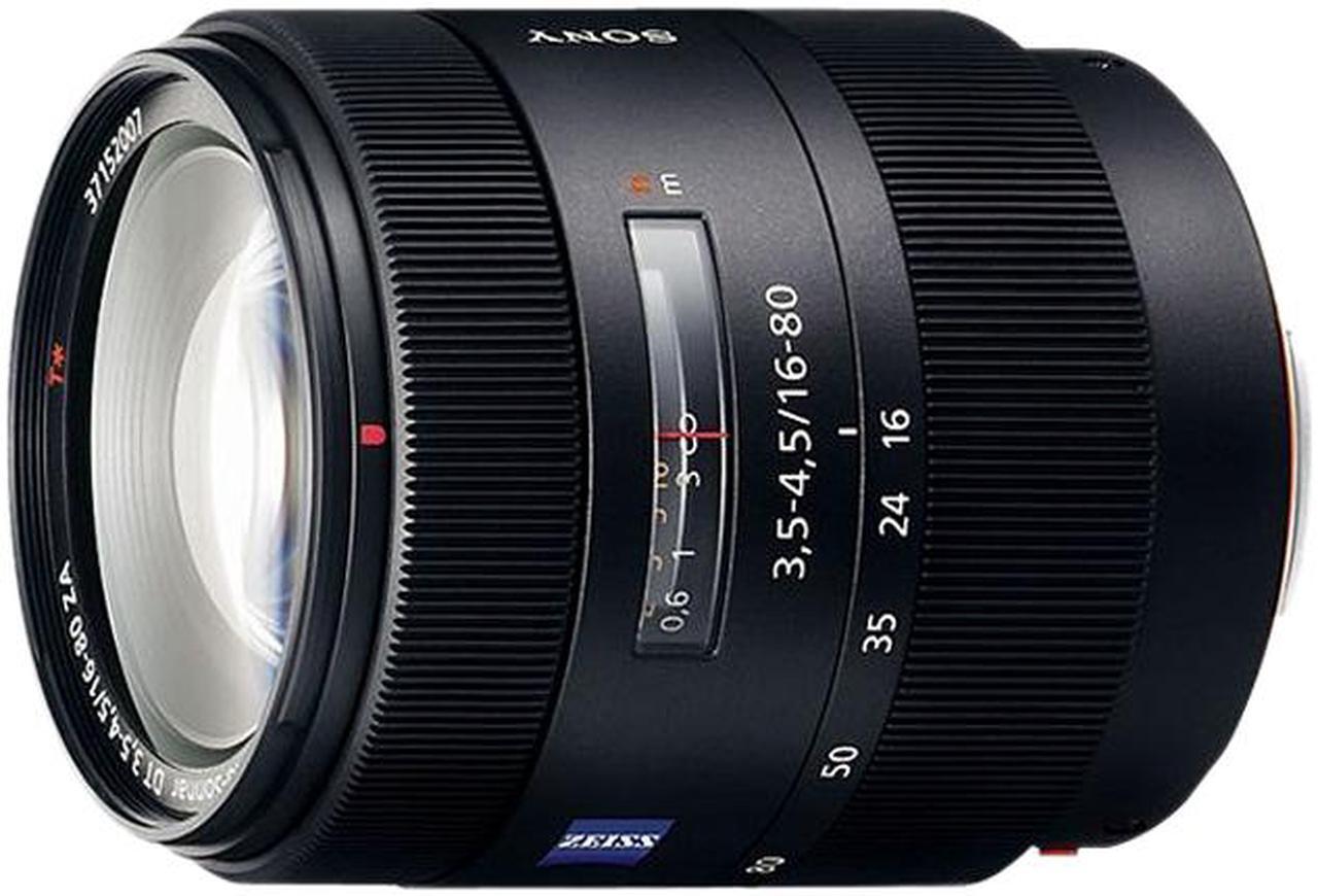 Main image of SONY SAL1680Z Carl Zeiss Vario-Sonnar T DT 16-80mm f/3.5-4.5 Zoom Lens Black
