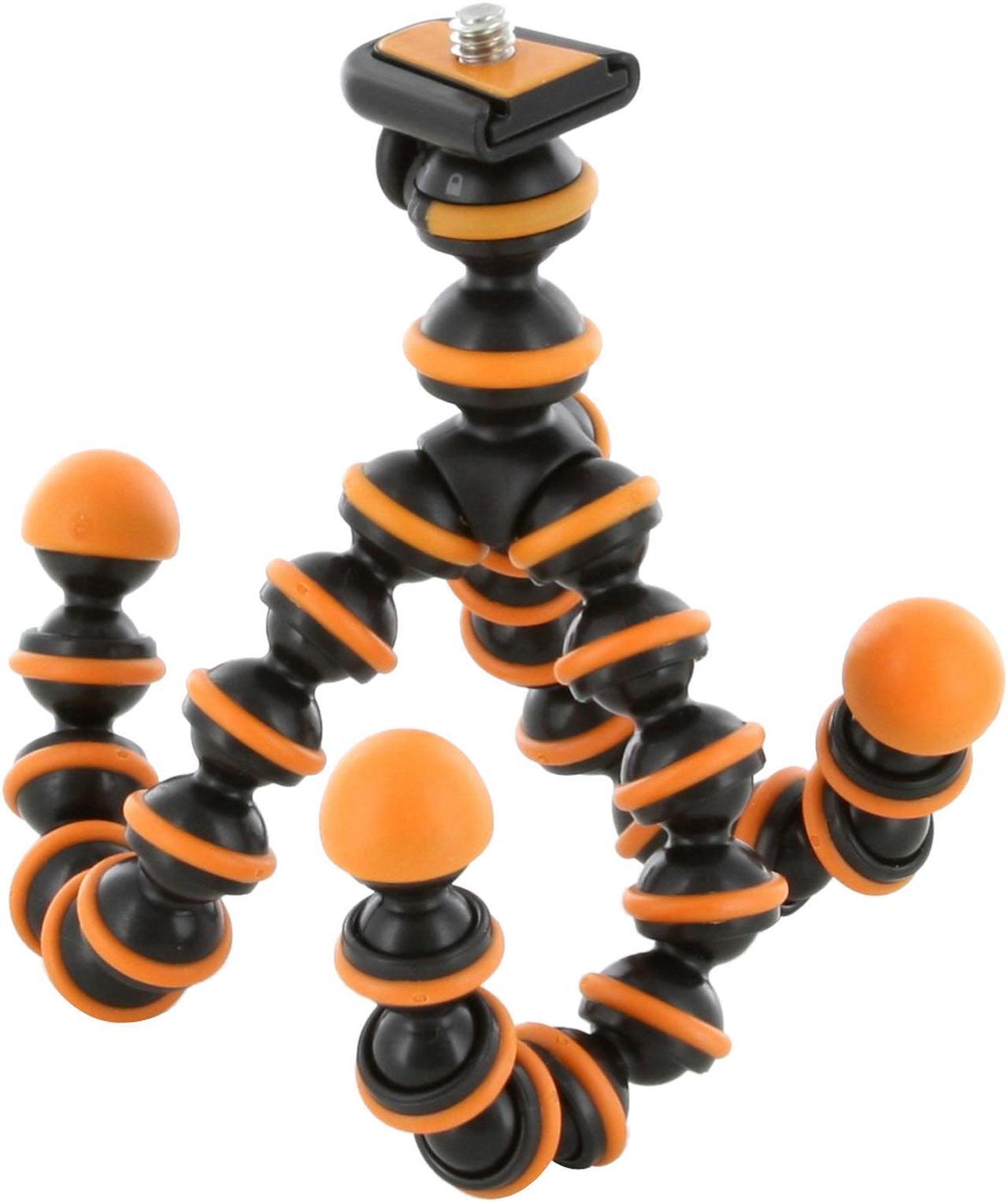 Alt view image 3 of 12 - JOBY Gorillapod Original Orange/Black Flexible Camera Tripod