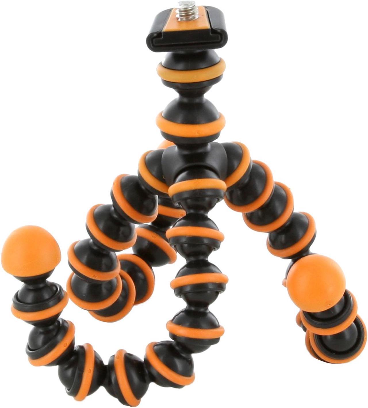 Alt view image 4 of 12 - JOBY Gorillapod Original Orange/Black Flexible Camera Tripod