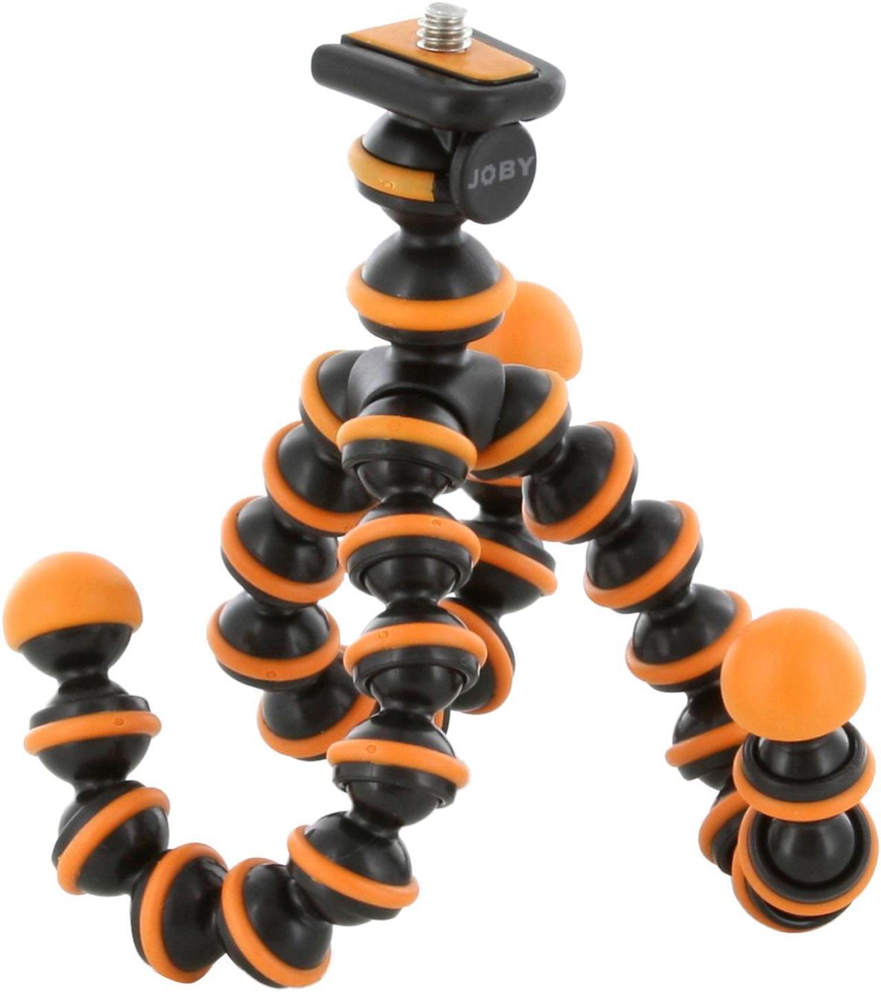 Alt view image 7 of 12 - JOBY Gorillapod Original Orange/Black Flexible Camera Tripod