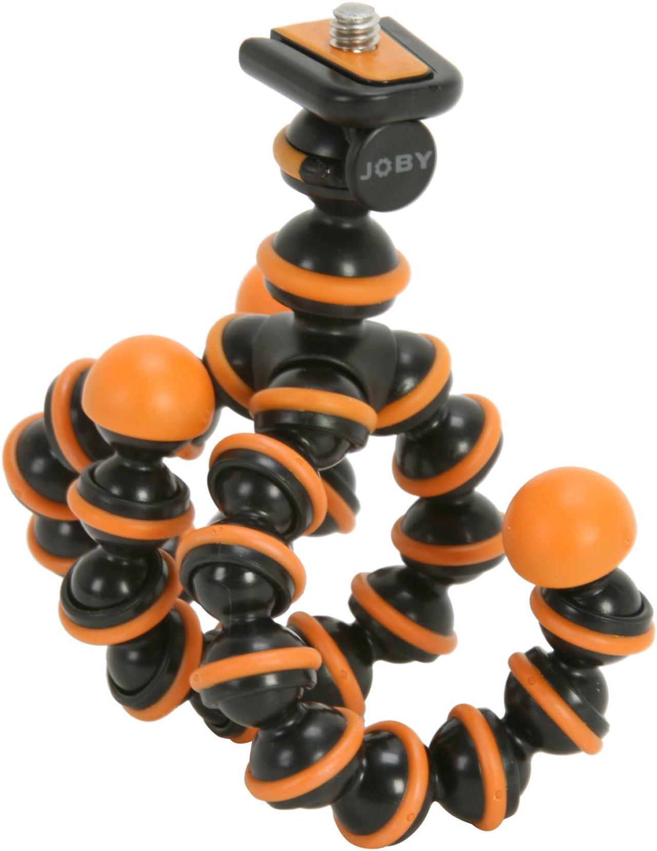 Alt view image 9 of 12 - JOBY Gorillapod Original Orange/Black Flexible Camera Tripod