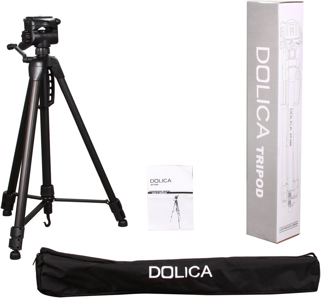 Alt view image 7 of 7 - Dolica ST-500 Lightweight Aluminum Tripod