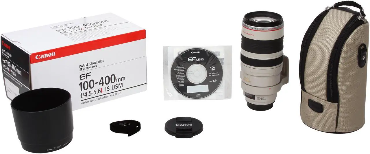 Alt view image 9 of 8 - Canon EF 100-400mm f/4.5-5.6L IS USM Telephoto Zoom Lens