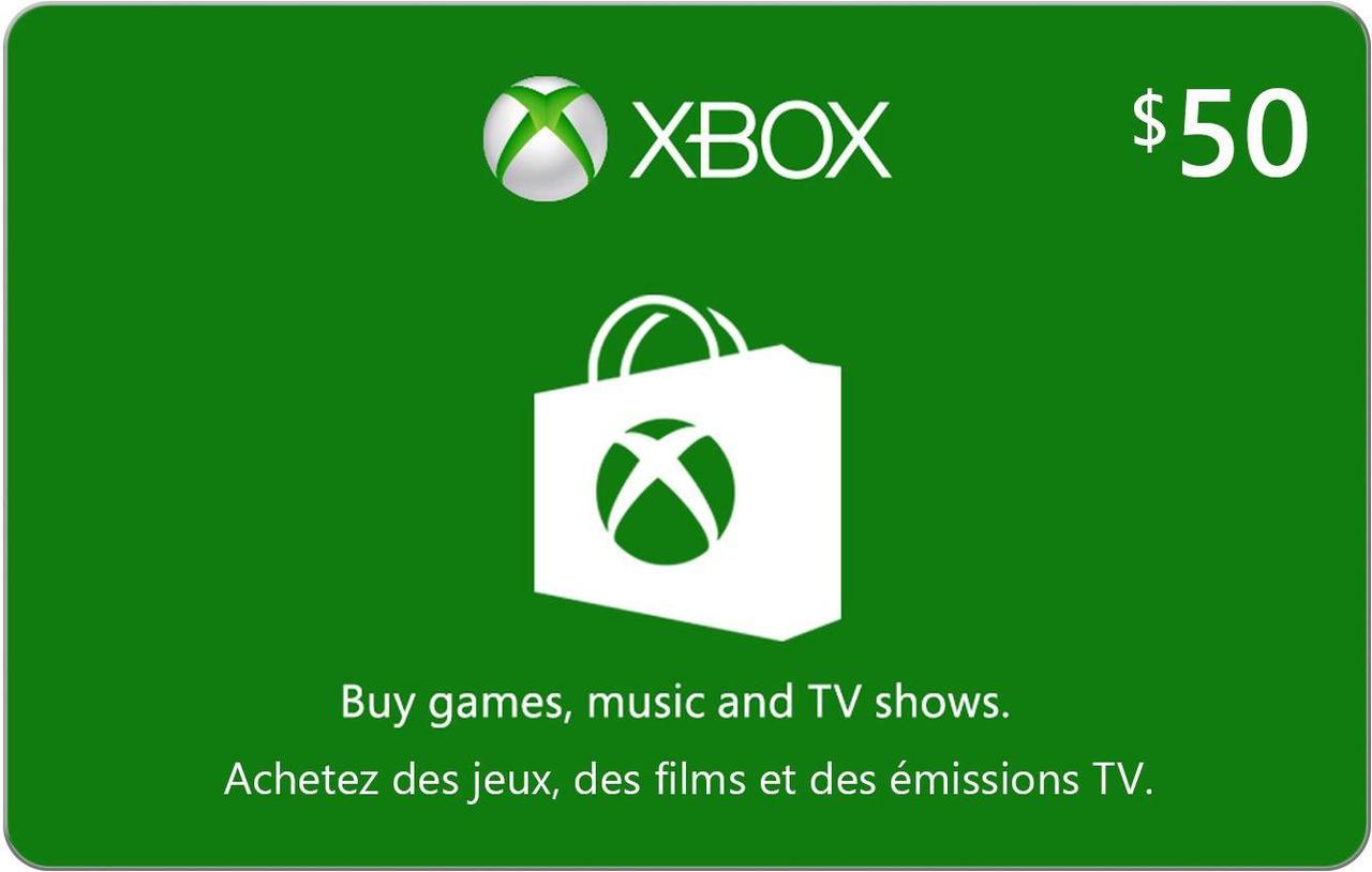 Xbox $50 Gift Card (Email Delivery)