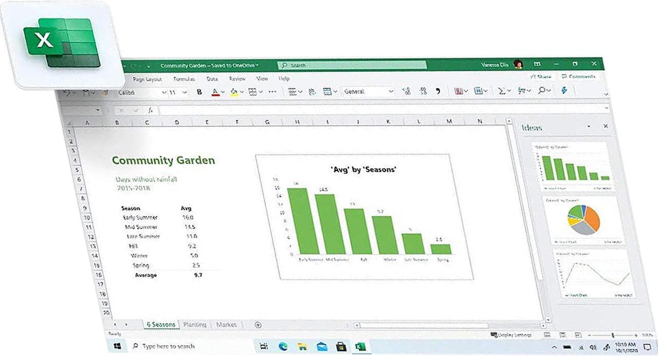Alt view image 4 of 5 - Microsoft Office Home & Student 2019 | One time purchase, 1 device | Windows 10 PC/Mac Download