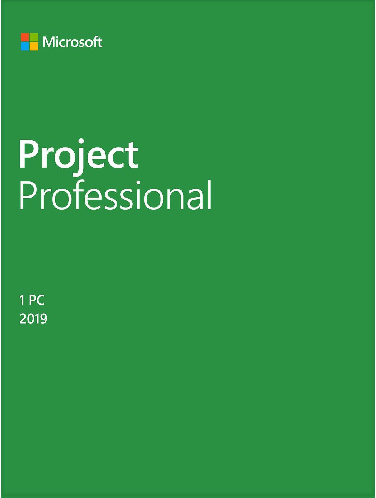 Main image of Microsoft Project Professional 2019 / Windows 10 - Download - 1PC