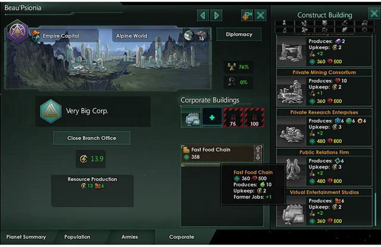 Alt view image 10 of 10 - Stellaris: MegaCorp [Online Game Code]