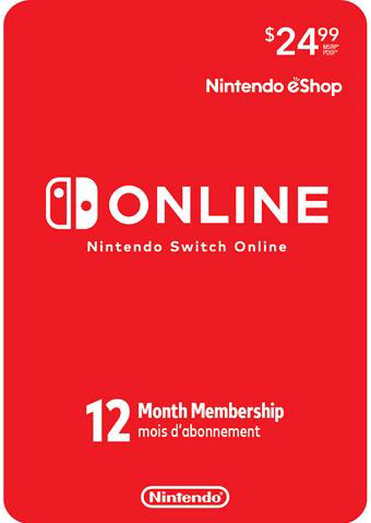 Nintendo Switch Online 12-Month Individual Membership [Download]