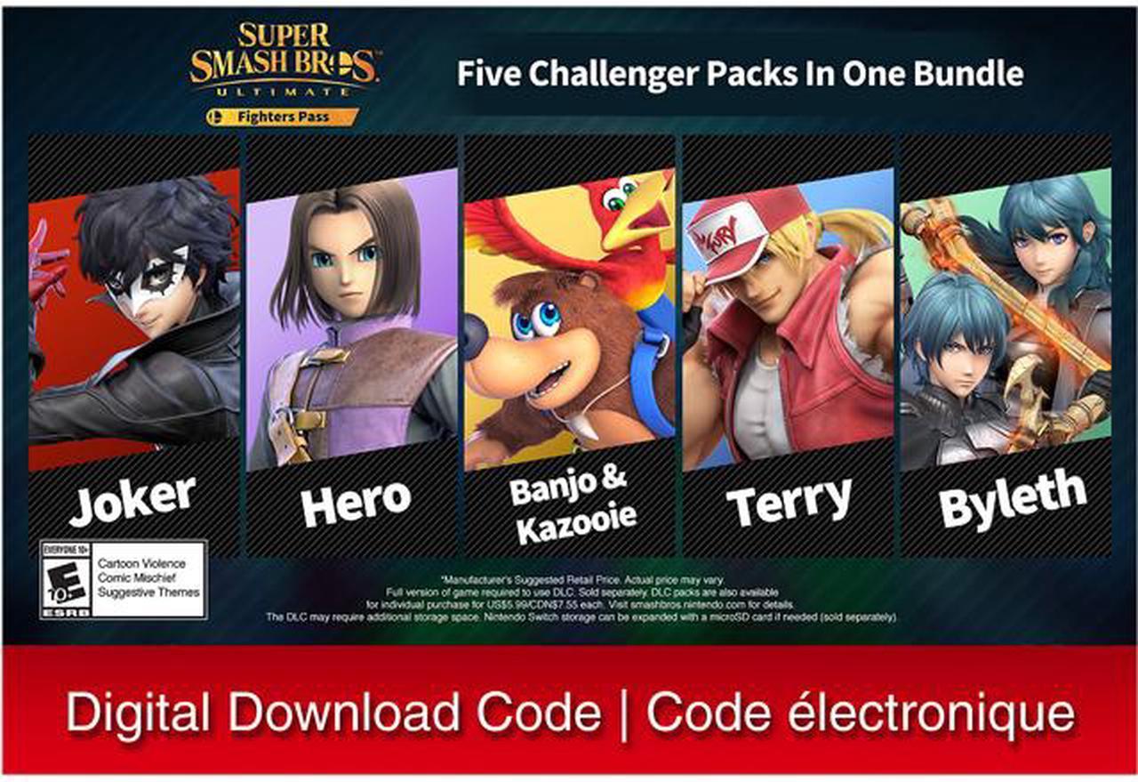 Super Smash Bros. Ultimate Fighters Pass - Nintendo Switch [Digital Code]