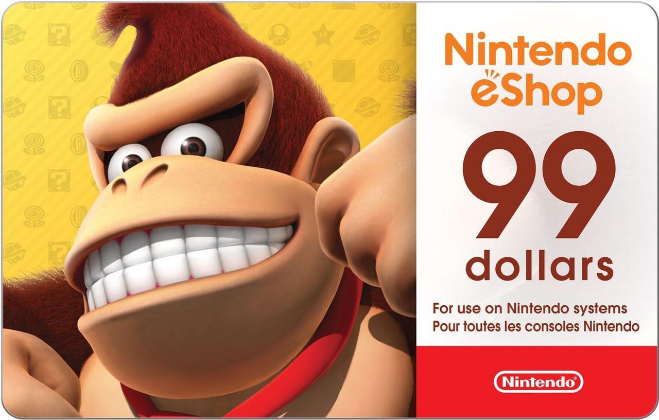 Nintendo eShop $99 Gift Card (Email Delivery)