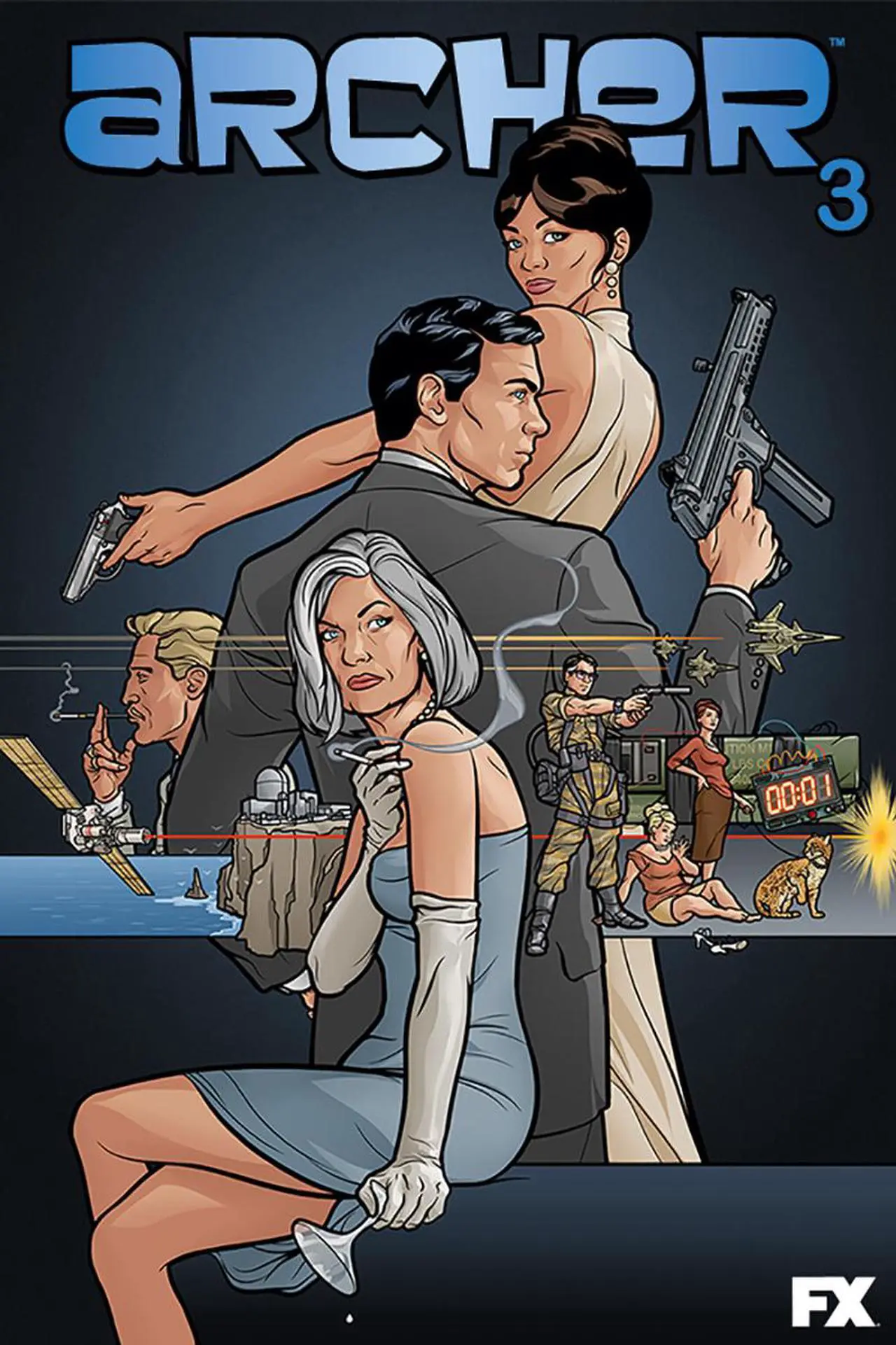 Main image of Archer: Season 3 Episode 7 - Drift Problem [HD] [Buy]