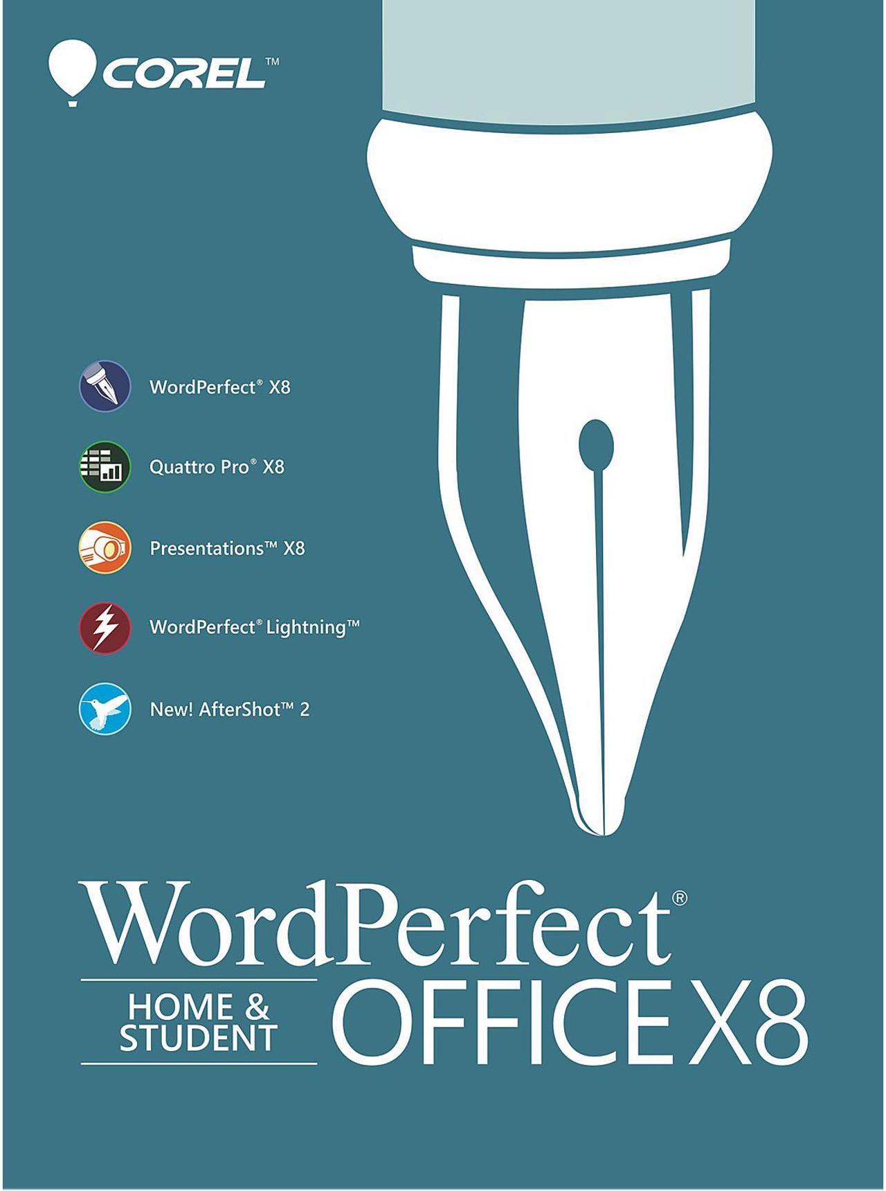 Main image of Corel WordPerfect Office X8 Home&Student