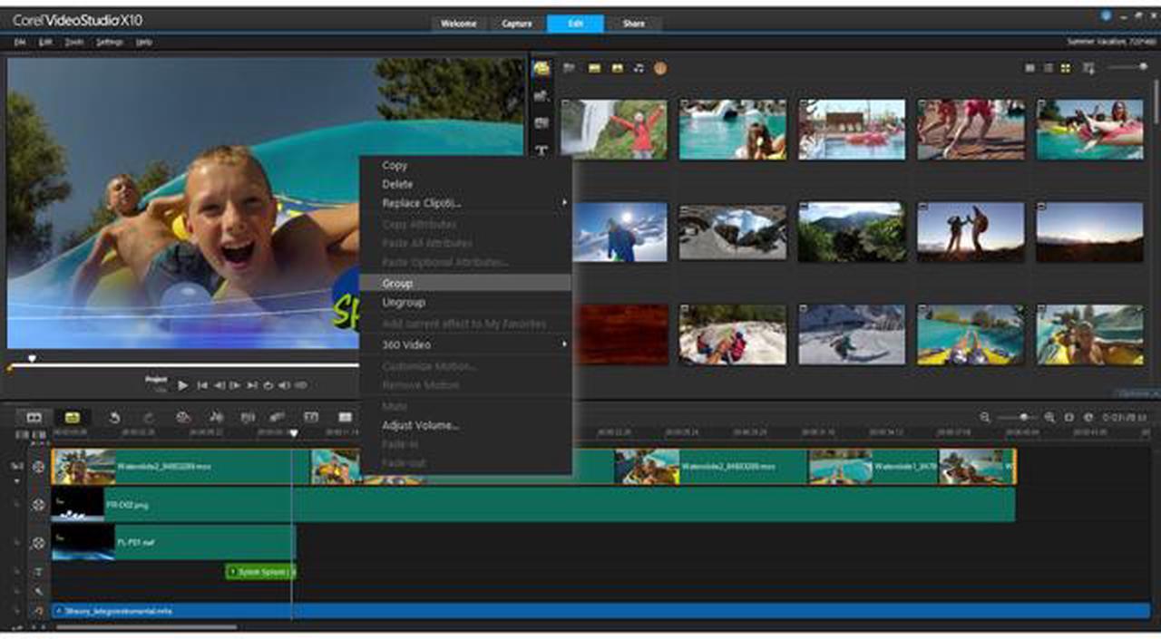 Alt view image 3 of 9 - Corel VideoStudio Ultimate X10 - Download