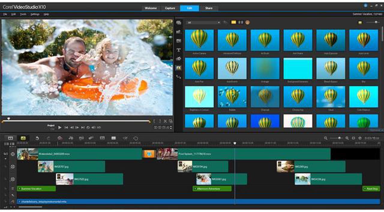 Alt view image 8 of 9 - Corel VideoStudio Ultimate X10 - Download