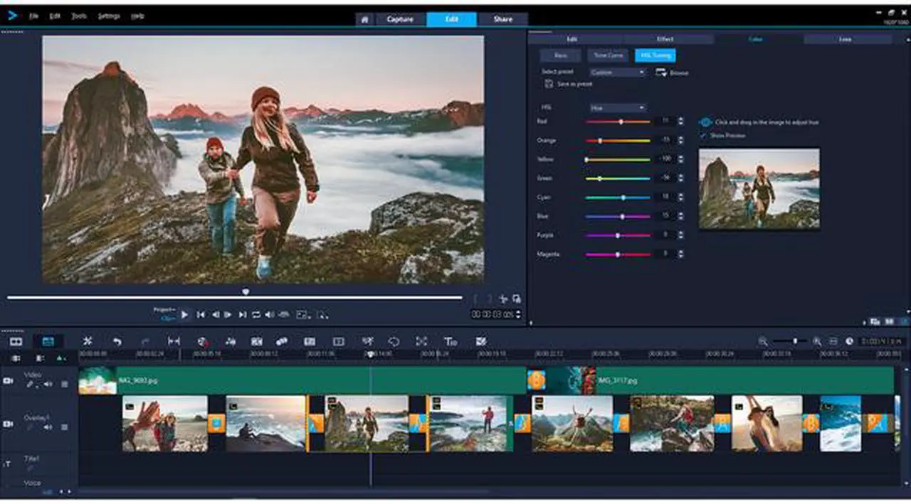 Alt view image 8 of 18 - Corel VideoStudio Pro 2019 - Download