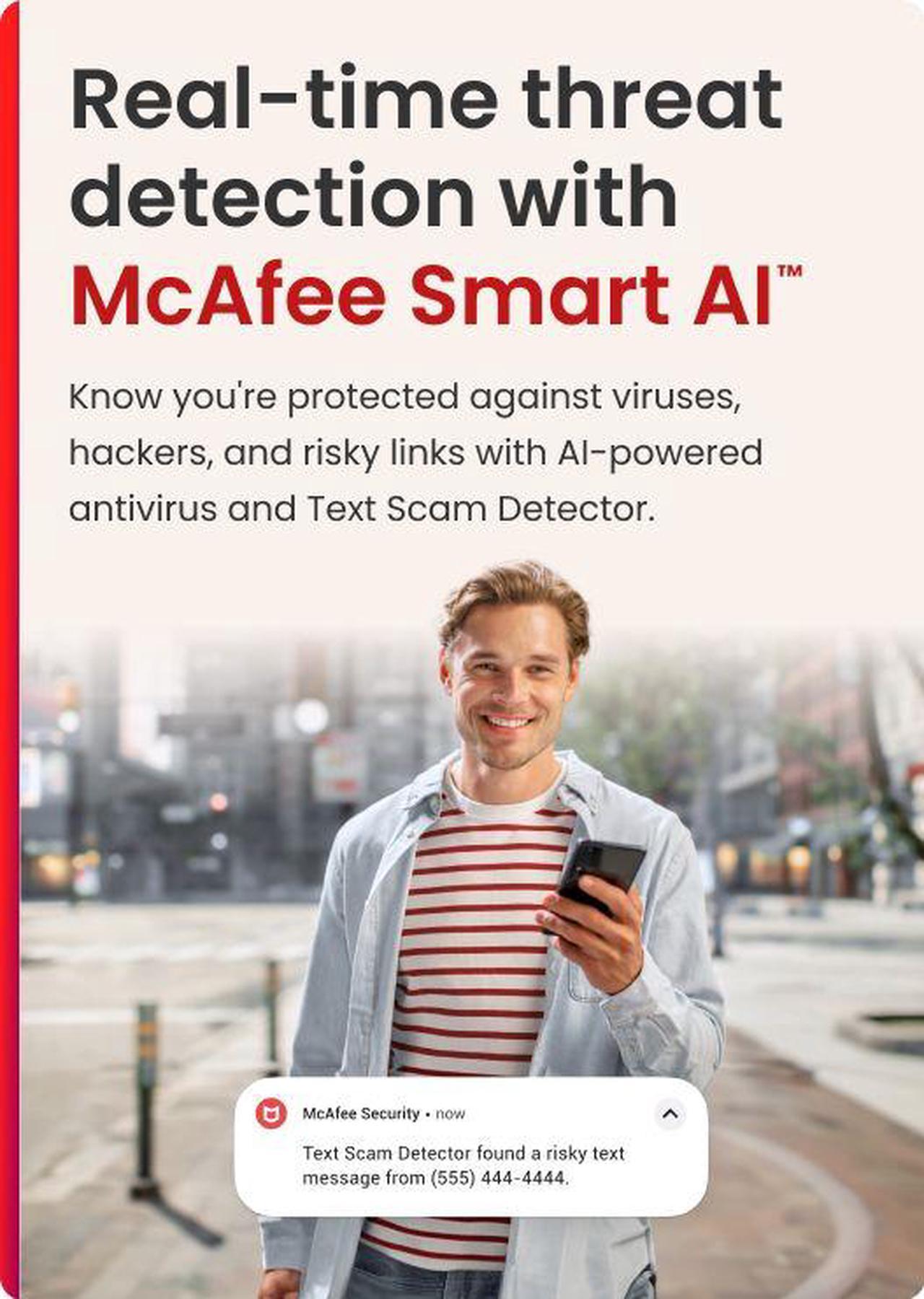 Alt view image 4 of 8 - McAfee+ Premium Individual Unlimited Devices 2025 | Cybersecurity Software Includes Antivirus, Scam Protection, Secure VPN, Identity Monitoring |1-Year Subscription with Auto-Renewal |Digital Download