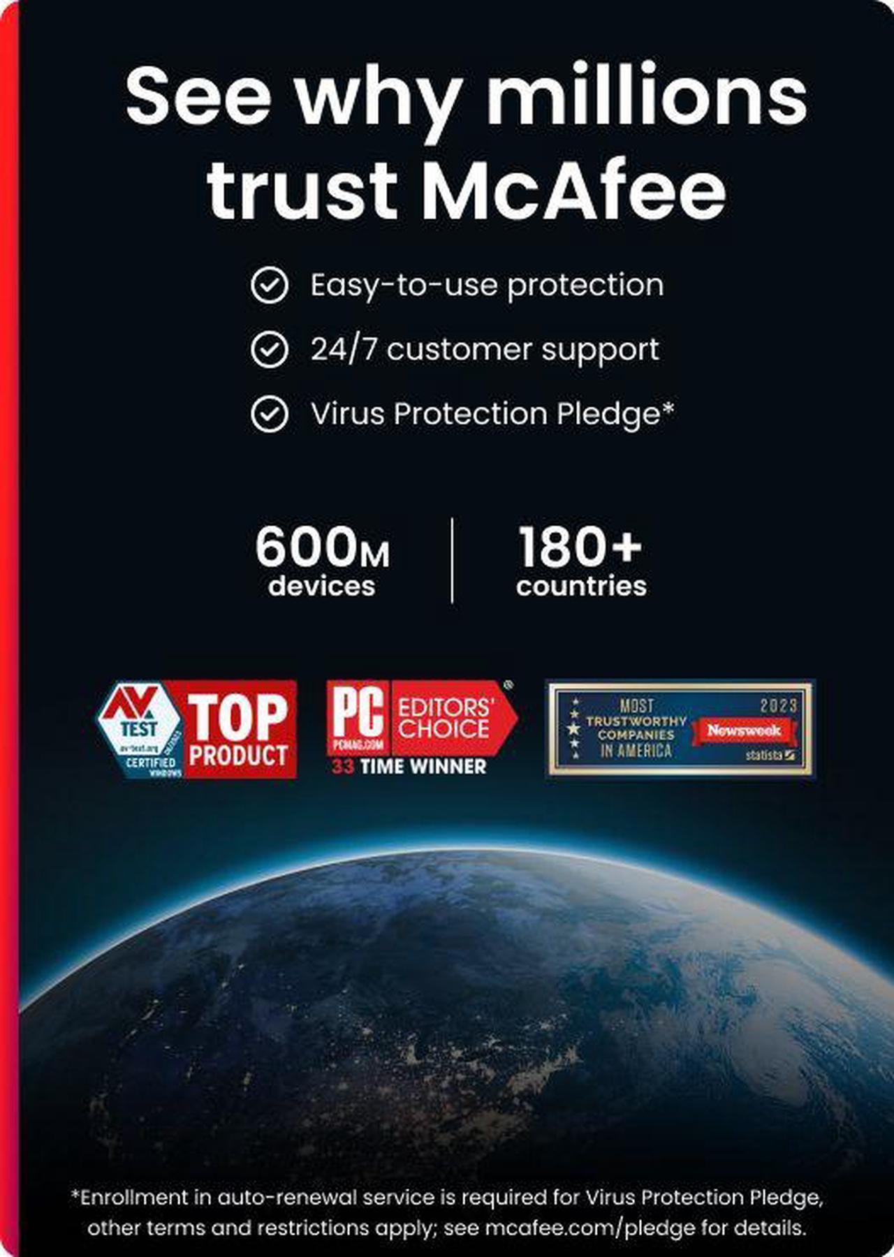 Alt view image 7 of 8 - McAfee+ Premium Individual Unlimited Devices 2025 | Cybersecurity Software Includes Antivirus, Scam Protection, Secure VPN, Identity Monitoring |1-Year Subscription with Auto-Renewal |Digital Download